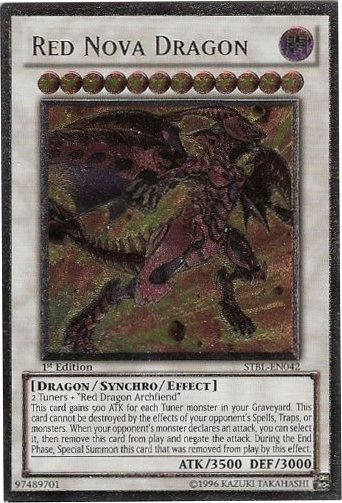 Red Nova Dragon [STBL-EN042] Ultimate Rare | Exor Games Truro