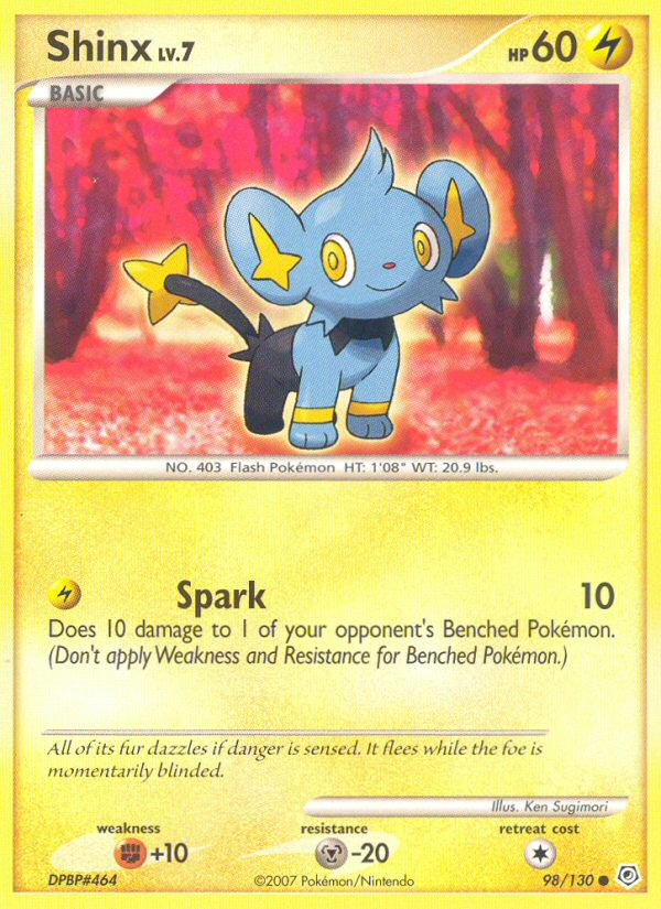 Shinx (98/130) [Diamond & Pearl: Base Set] | Exor Games Truro