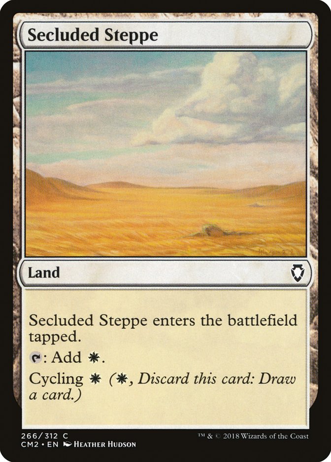 Secluded Steppe [Commander Anthology Volume II] | Exor Games Truro