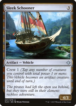 Sleek Schooner [Ixalan] | Exor Games Truro