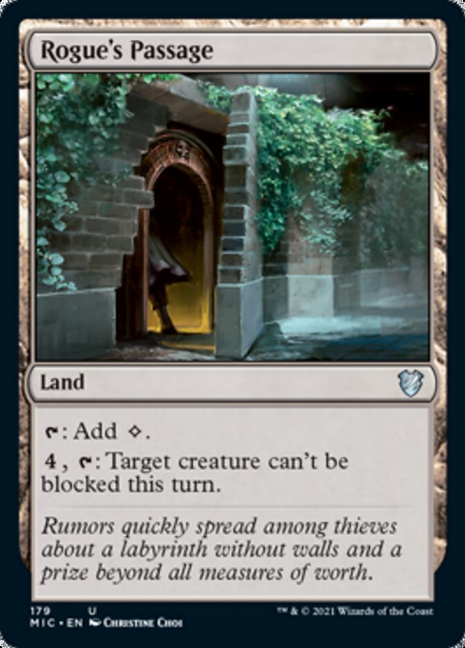 Rogue's Passage [Innistrad: Midnight Hunt Commander] | Exor Games Truro
