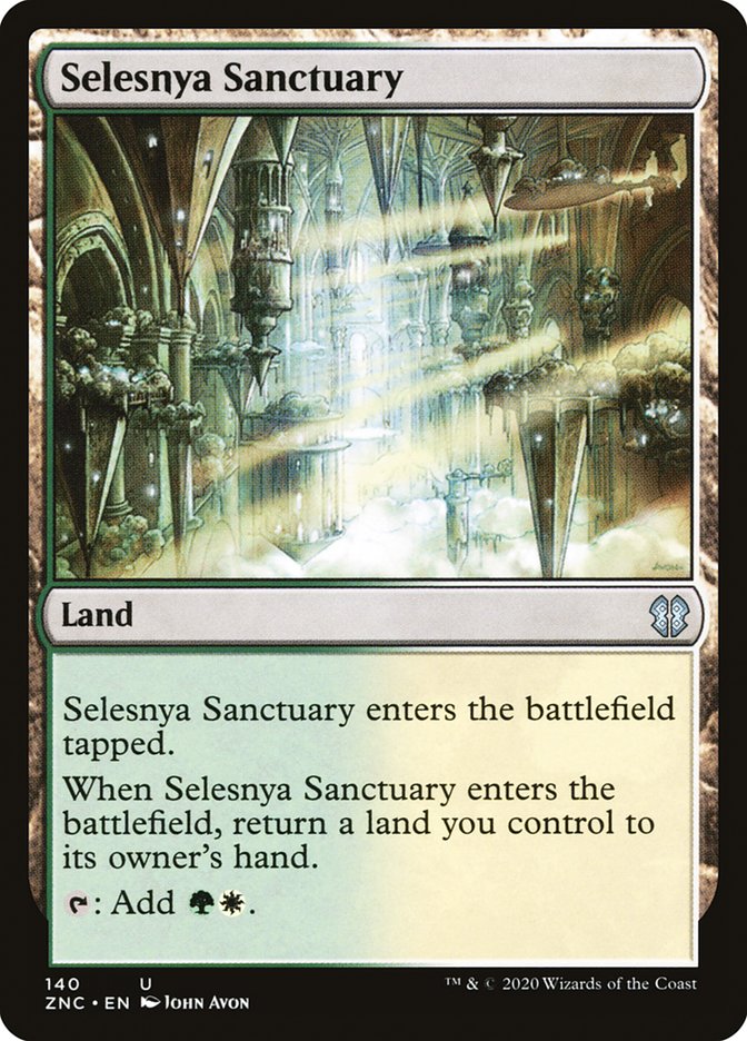 Selesnya Sanctuary [Zendikar Rising Commander] | Exor Games Truro