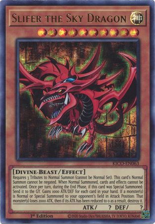 Slifer the Sky Dragon (Ultra Pharaoh's Rare) [KICO-EN063] Ultra Pharaoh’s Rare | Exor Games Truro