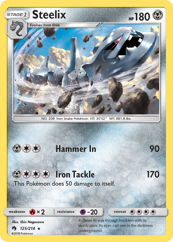 Steelix (125/214) [Sun & Moon: Lost Thunder] | Exor Games Truro