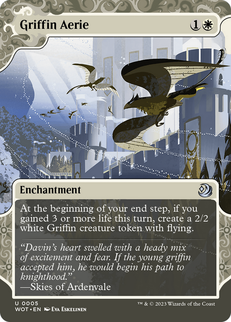 Griffin Aerie [Wilds of Eldraine: Enchanting Tales] | Exor Games Truro