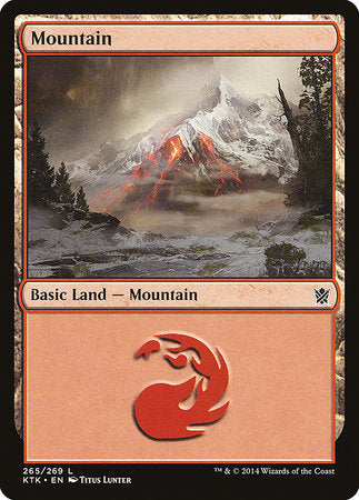 Mountain (265) [Khans of Tarkir] | Exor Games Truro