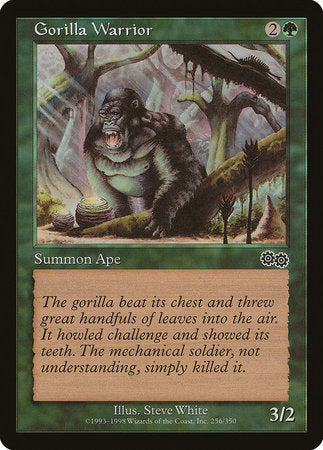 Gorilla Warrior [Urza's Saga] | Exor Games Truro