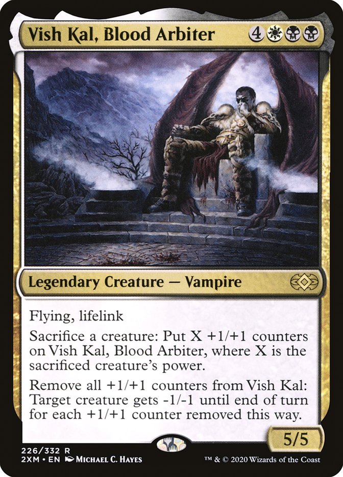 Vish Kal, Blood Arbiter [Double Masters] | Exor Games Truro