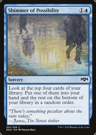 Shimmer of Possibility [Ravnica Allegiance] | Exor Games Truro