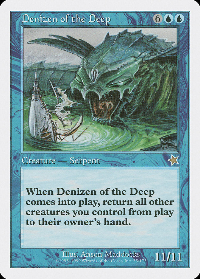 Denizen of the Deep [Starter 1999] | Exor Games Truro