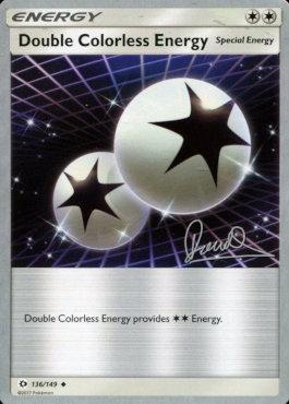 Double Colorless Energy (136/149) (Infinite Force - Diego Cassiraga) [World Championships 2017] | Exor Games Truro