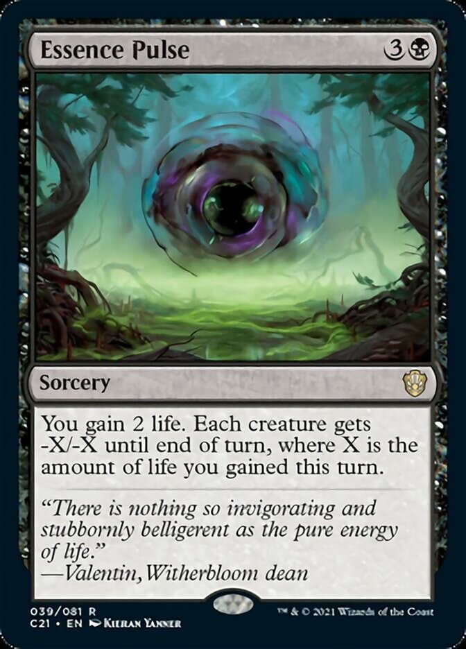 Essence Pulse [Commander 2021] | Exor Games Truro