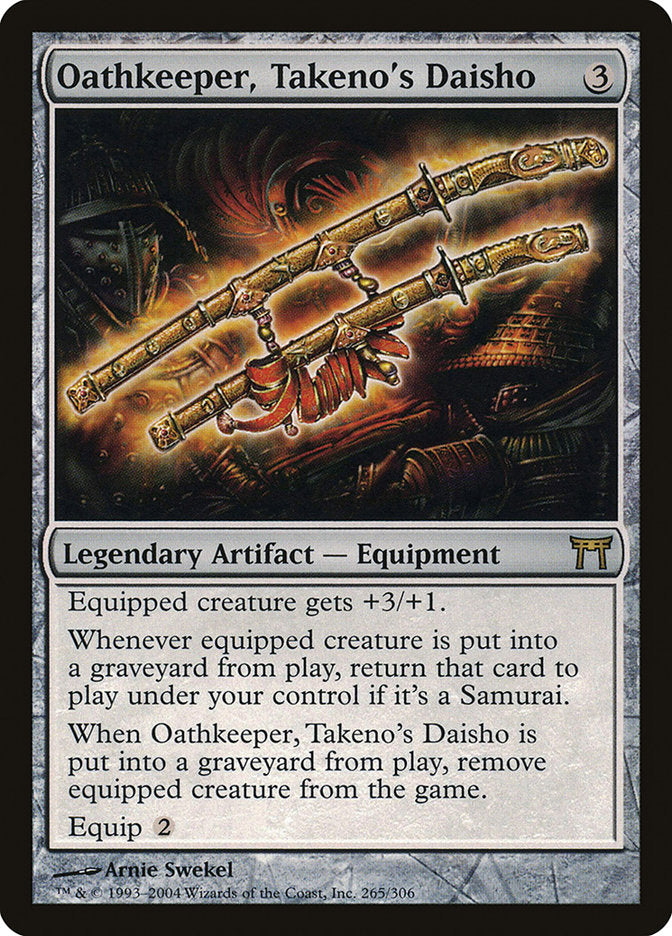 Oathkeeper, Takeno's Daisho [Champions of Kamigawa] | Exor Games Truro