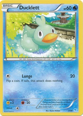 Ducklett (7/30) [XY: Trainer Kit 3 - Suicune] | Exor Games Truro
