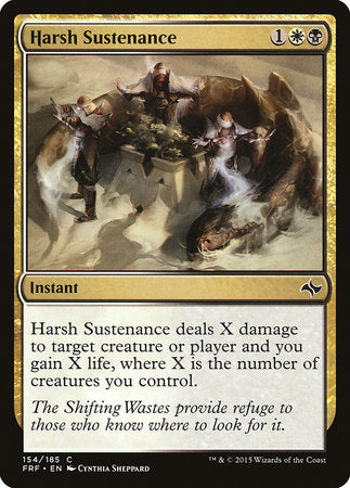 Harsh Sustenance [Fate Reforged] | Exor Games Truro