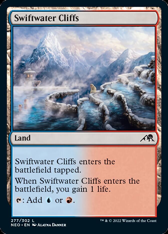 Swiftwater Cliffs [Kamigawa: Neon Dynasty] | Exor Games Truro