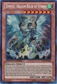 Tempest, Dragon Ruler of Storms [CT10-EN004] Secret Rare | Exor Games Truro