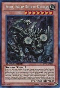 Redox, Dragon Ruler of Boulders [CT10-EN003] Secret Rare | Exor Games Truro