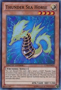 Thunder Sea Horse [CT10-EN016] Super Rare | Exor Games Truro