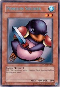 Penguin Soldier (Blue) [DL09-EN002] Rare | Exor Games Truro