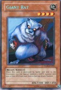 Giant Rat (Blue) [DL09-EN005] Rare | Exor Games Truro