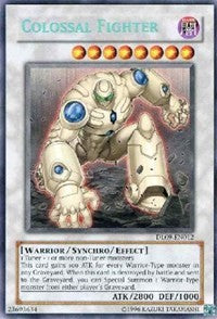 Colossal Fighter (Blue) [DL09-EN012] Rare | Exor Games Truro