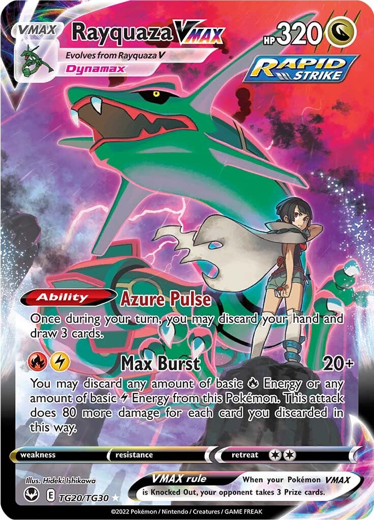 Rayquaza VMAX (TG20/TG30) [Sword & Shield: Silver Tempest] | Exor Games Truro