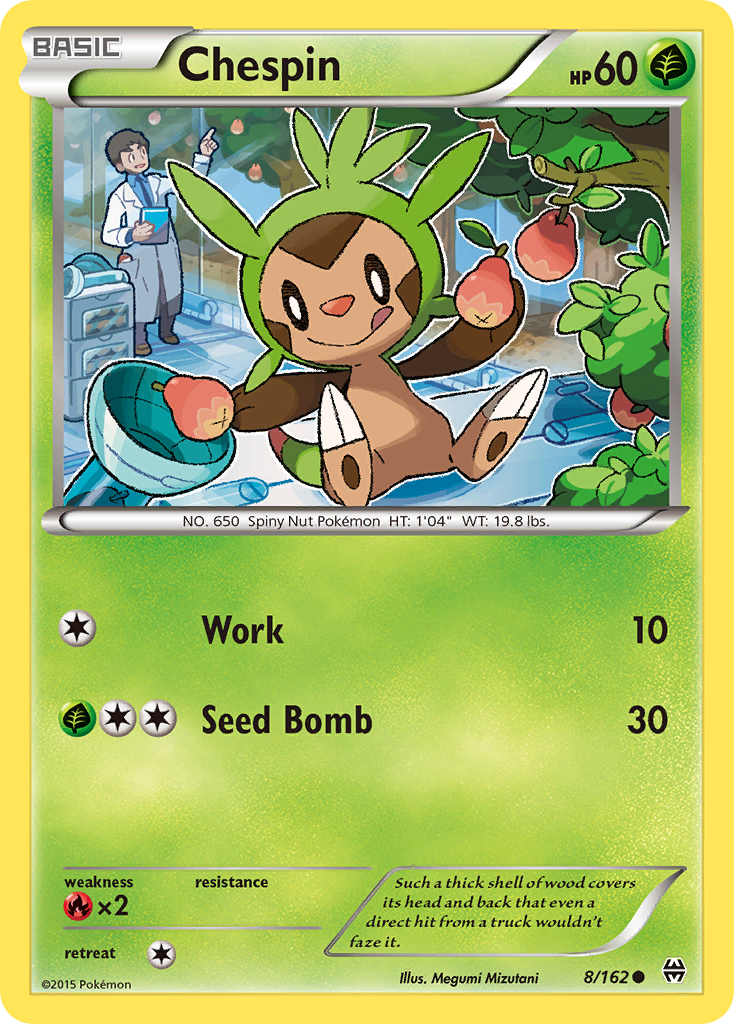 Chespin (8/162) [XY: BREAKthrough] | Exor Games Truro