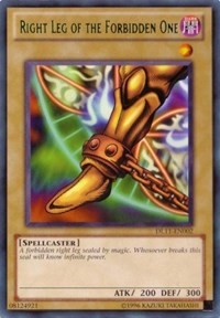 Right Leg of the Forbidden One (Purple) [DL11-EN002] Rare | Exor Games Truro