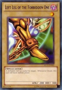 Left Leg of the Forbidden One (Red) [DL11-EN003] Rare | Exor Games Truro