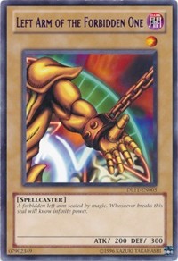 Left Arm of the Forbidden One (Purple) [DL11-EN005] Rare | Exor Games Truro