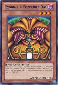 Exodia the Forbidden One (Red) [DL11-EN006] Rare | Exor Games Truro