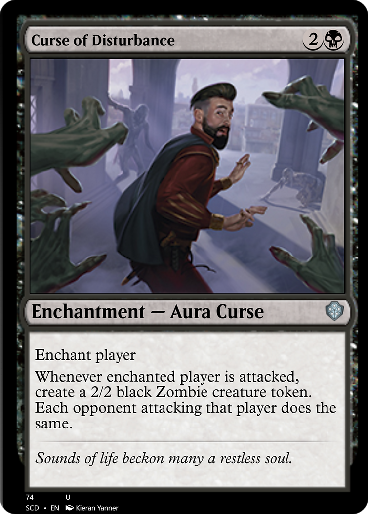 Curse of Disturbance [Starter Commander Decks] | Exor Games Truro