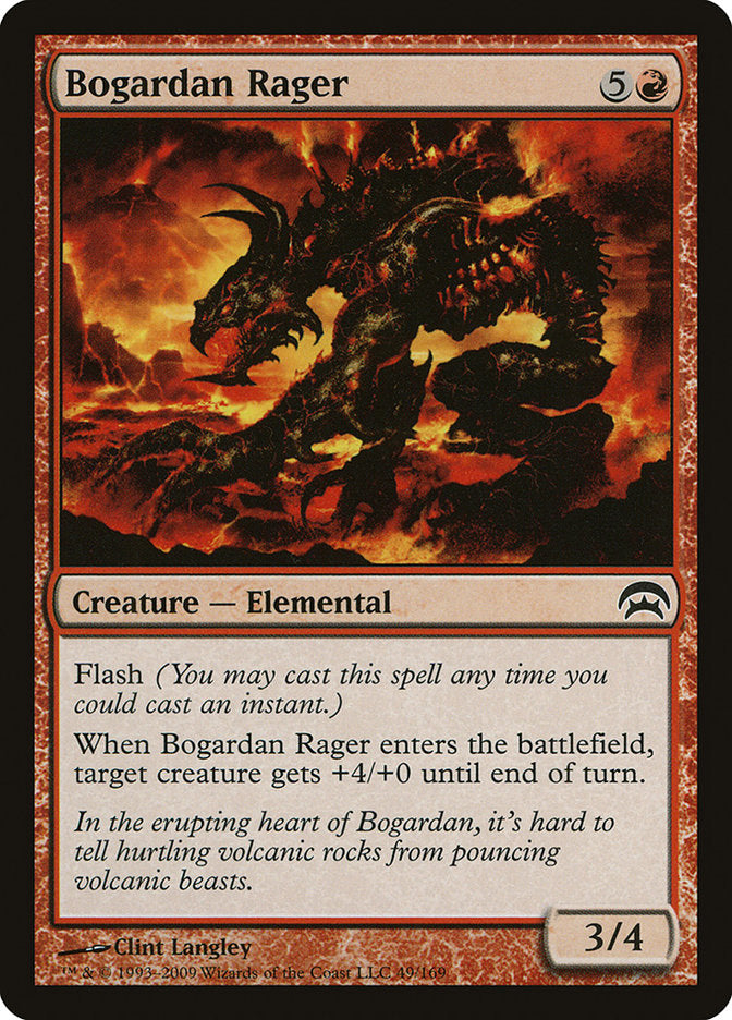 Bogardan Rager [Planechase] | Exor Games Truro