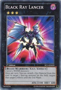 Black Ray Lancer [SP13-EN029] Common | Exor Games Truro