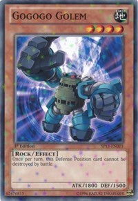 Gogogo Golem [SP13-EN003] Starfoil Rare | Exor Games Truro