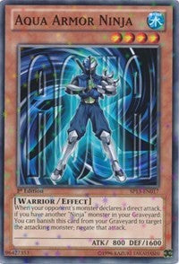 Aqua Armor Ninja [SP13-EN017] Starfoil Rare | Exor Games Truro