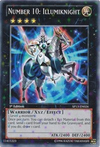 Number 10: Illumiknight [SP13-EN026] Starfoil Rare | Exor Games Truro