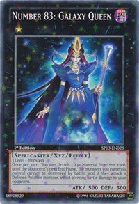 Number 83: Galaxy Queen [SP13-EN028] Starfoil Rare | Exor Games Truro