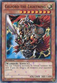 Gilford the Lightning [SP13-EN040] Starfoil Rare | Exor Games Truro