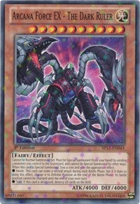 Arcana Force EX - The Dark Ruler [SP13-EN043] Starfoil Rare | Exor Games Truro