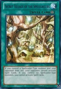 Secret Village of the Spellcasters (Red) [DL14-EN013] Rare | Exor Games Truro