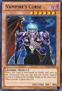 Vampire's Curse (Blue) [DL16-EN003] Rare | Exor Games Truro