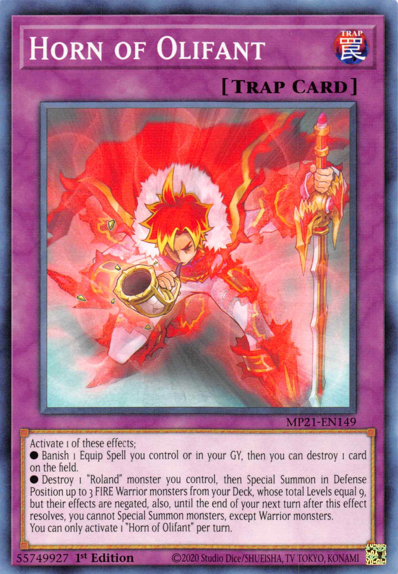 Horn of Olifant [MP21-EN149] Common | Exor Games Truro