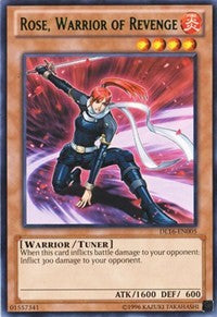 Rose, Warrior of Revenge (Green) [DL16-EN005] Rare | Exor Games Truro