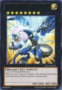 Thunder End Dragon (Green) [DL16-EN012] Rare | Exor Games Truro