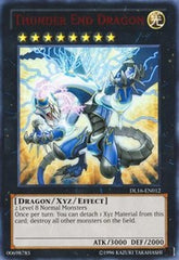 Thunder End Dragon (Red) [DL16-EN012] Rare | Exor Games Truro