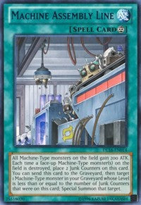 Machine Assembly Line (Blue) [DL16-EN014] Rare | Exor Games Truro