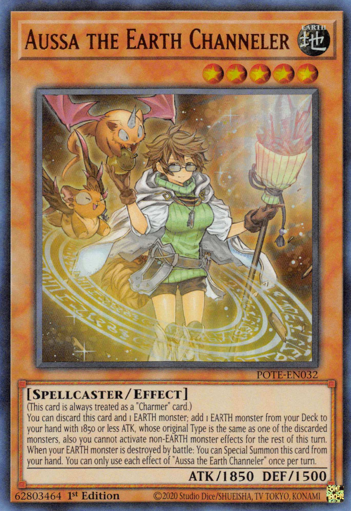 Aussa the Earth Channeler [POTE-EN032] Ultra Rare | Exor Games Truro