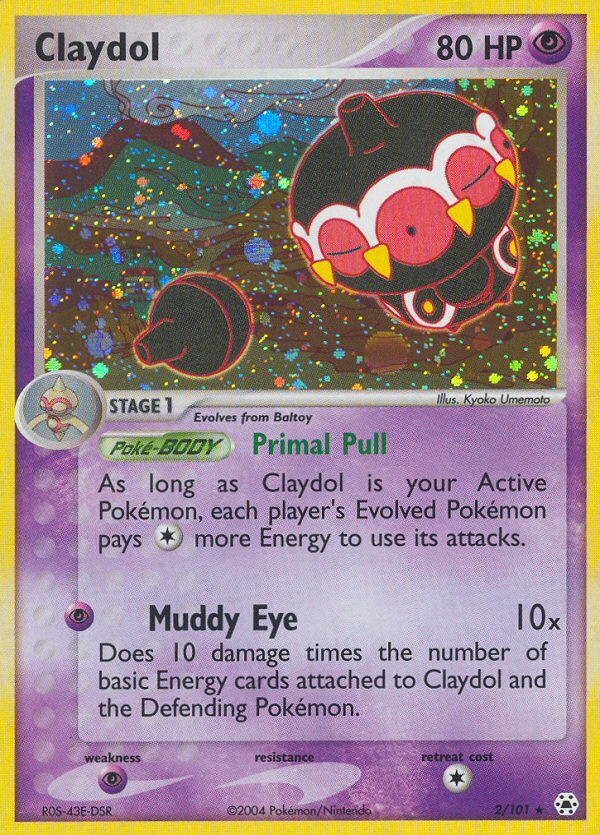 Claydol (2/101) [EX: Hidden Legends] | Exor Games Truro